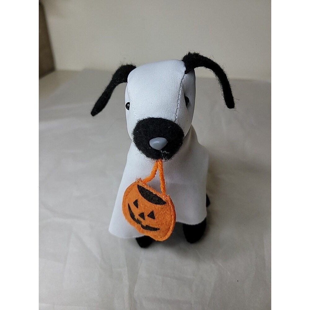 Halloween Plush Dog GHOST Costume Target Bullseye Playground 2024 6" Tall